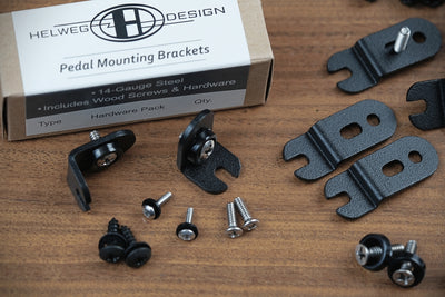 Pedal Mounting Bracket & Riser Starter Kit