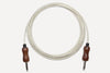 Analysis Plus Silver Oval Thinline Instrument Cable_Mahogany