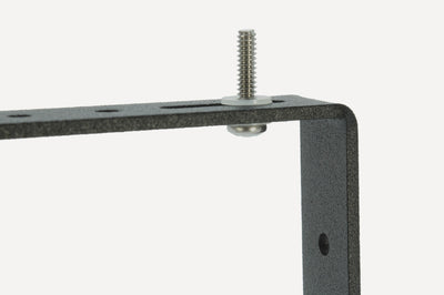 Helweg Design screw-mount pedal risers mounting slot detail